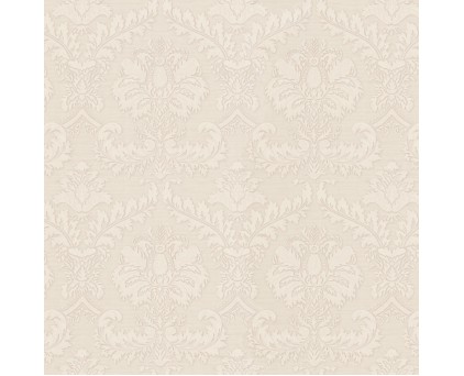 Обои бежевый дамаск Euro Decor виниловые Opus  арт.6028-17